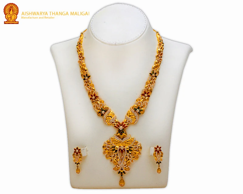 Gold Haram Necklace